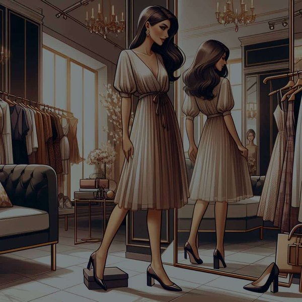 Comment créer un look d'invitée de mariage élégant avec des chaussures plates ?